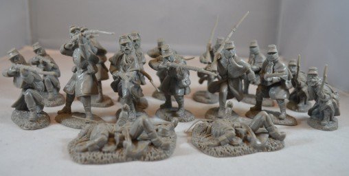 Image 0 of TSSD 1/32 American Civil War Union Great Coat Infantry Soldiers Set 6