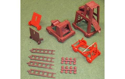 Image 0 of MPC Medieval Castle Siege Equipment Set