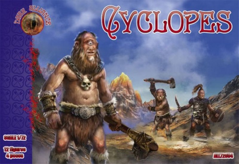 Image 0 of Dark Alliance 1/72 Fantasy Cyclopes Figures Set 72054