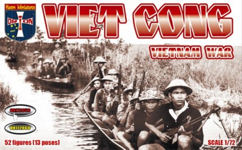Image 0 of Orion 1/72 Vietnam War Viet Cong Figures Set 72059