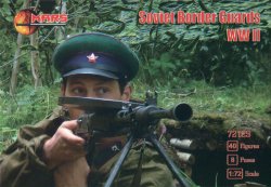 Mars 1/72 World War II Soviet Border Guards 72129 