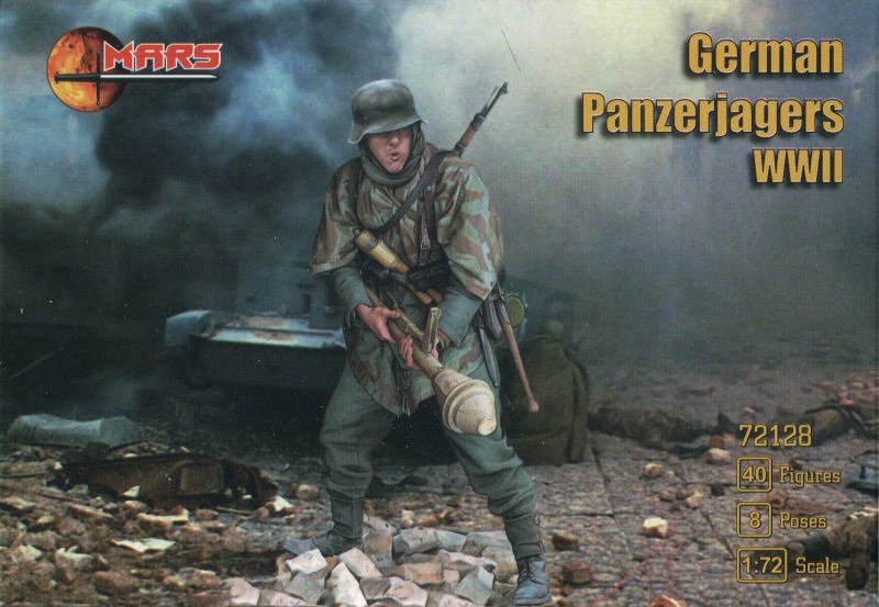 Image 0 of Mars 1/72 World War II German Panzerjagers 72128