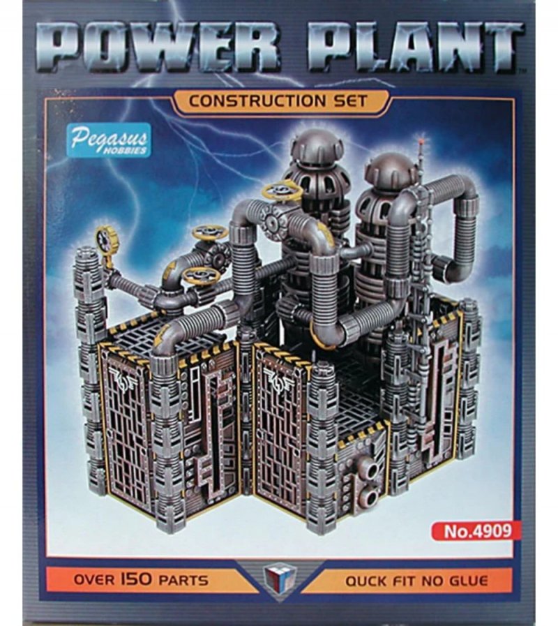 Image 0 of Pegasus Models 28mm Gaming: Power Plant Construction Set 4909 