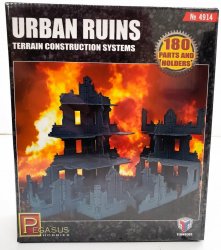 Pegasus Models 28mm Gaming Urban Ruins Terrain Construction Set 4914