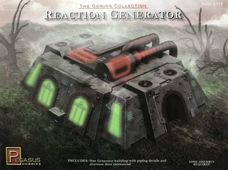 Image 0 of Pegasus Models 28mm Gaming Collection: Reaction Generator Building Kit 4919