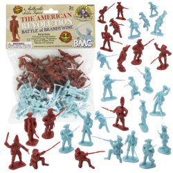 BMC American Revolution Battle Of Brandywine Figures Set 67028