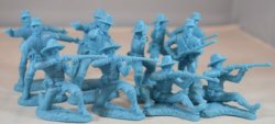 TSSD 1/32 ACW Civil War Cavalry Dismounted Figures Set 15