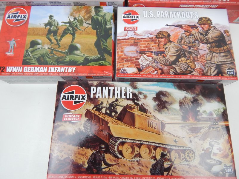 Image 1 of Airfix WWII D-Day Invasion Custom Model Kit Bundle