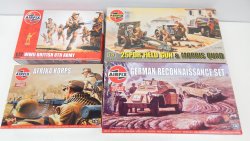 Airfix WWII Africa Campaign Custom Model Kit Bundle Set