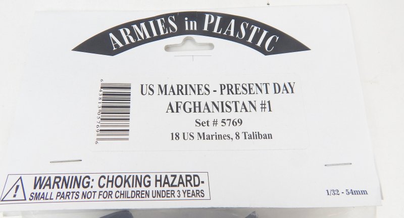 Image 1 of Armies In Plastic 1/32 U.S. Marines vs Taliban Soldiers Set 5769