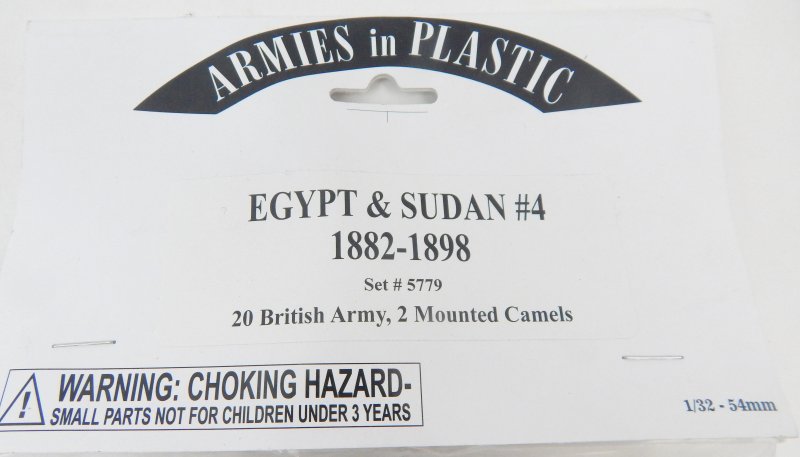 Image 1 of Armies In Plastic 1/32 Egypt & Sudan 1882-1898 British Soldiers Set 5779