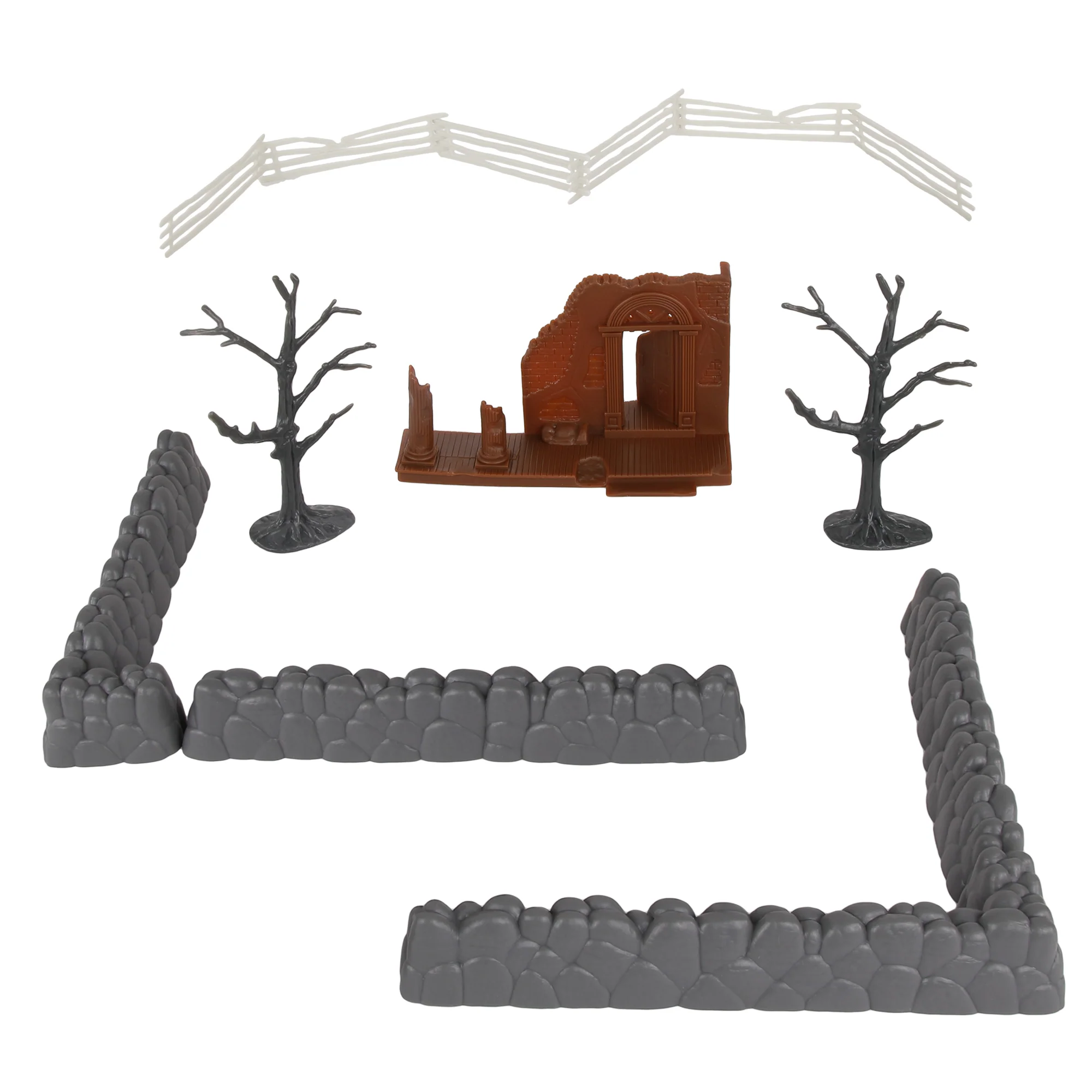BMC CTS Estate Ruins Destroyed Mansion Set 67360