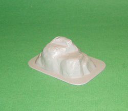 MPC Vacuform Plastic Green Rock Formation