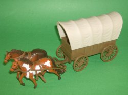 '.New Ray Covered Wagon.'