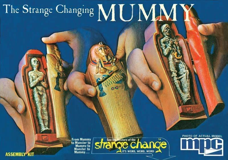 MPC Strange Change Mummy model 1:12 Scale kit