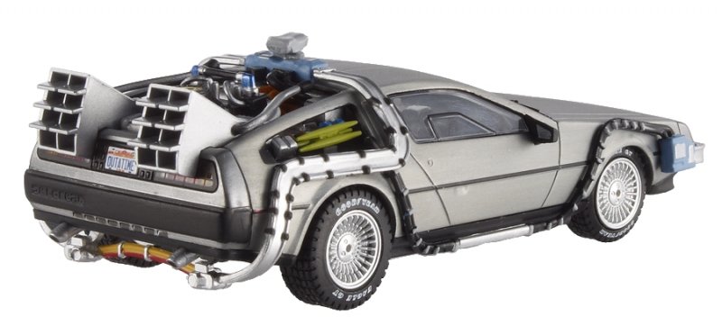 back to the future hot wheels elite