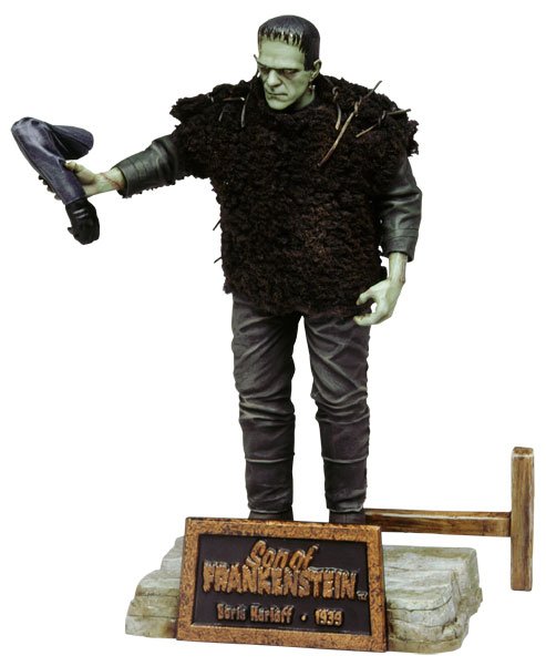 Horror Movie Son of Frankenstein Boris Karloff 1/8 Figure Vinyl Model Kit 8inch 