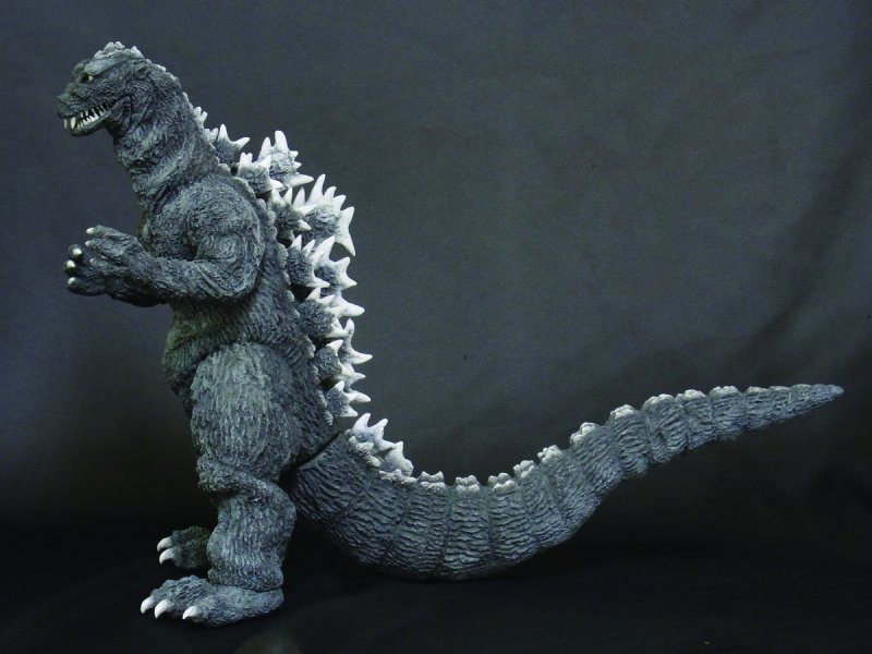 garage toy godzilla