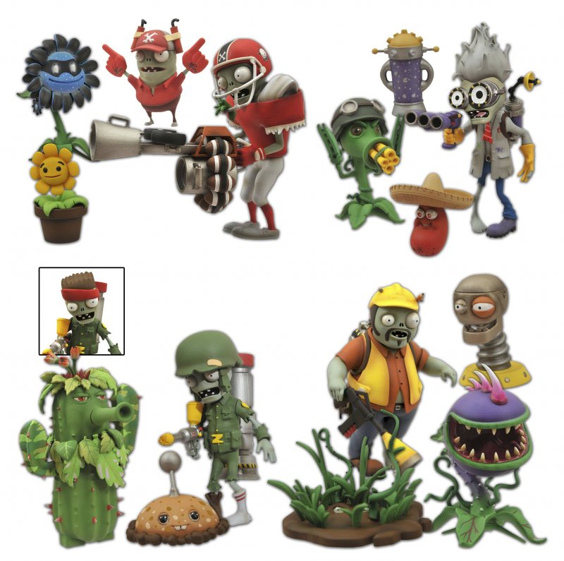 pvz garden warfare toys