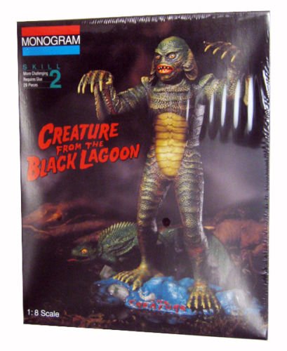 Revell Monogram Creature From The Black Lagoon 1 8 Scale Plastic Model Kit 6490