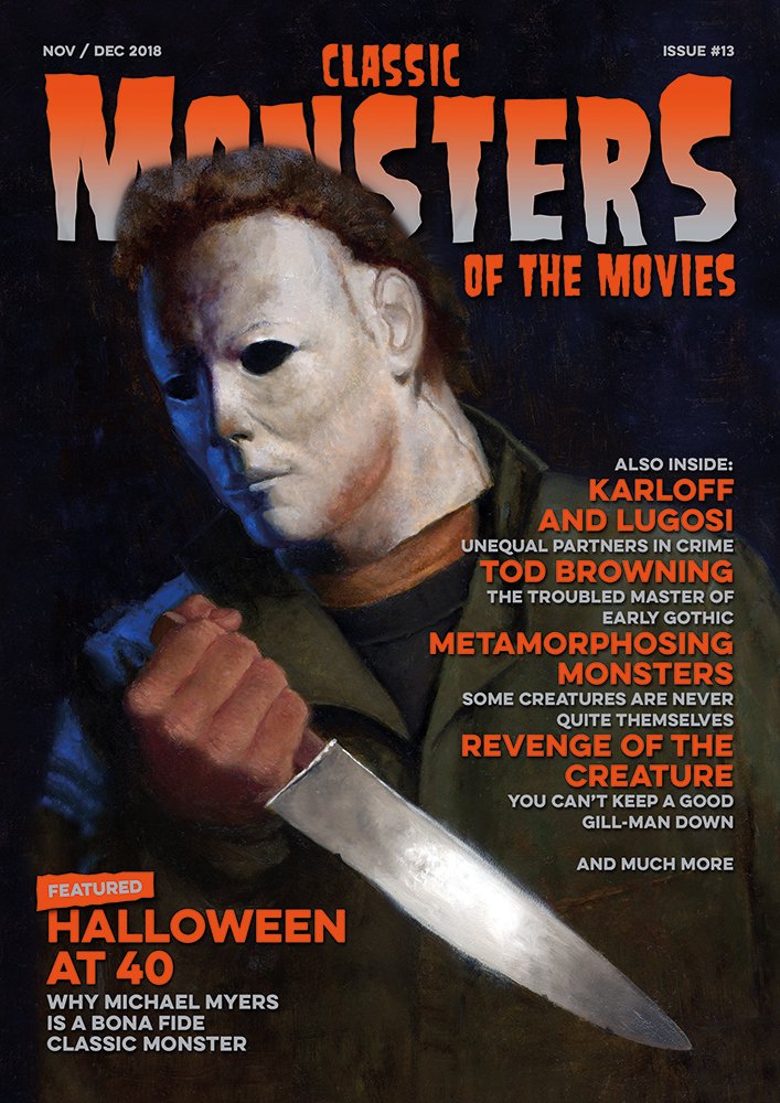Classic Monsters of the Movies magazine issue 13 Halloween at 40