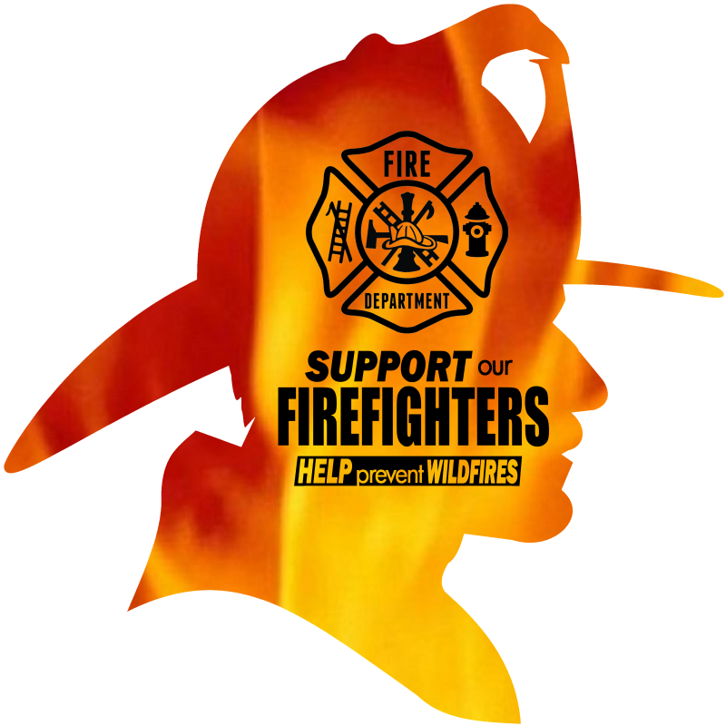 "Support Our Firefighters" Fundraiser TShirt to Benefit RCF Benevolent