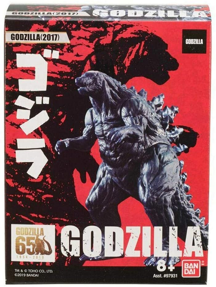 3.5" Figure Bandai New Asst #97935 Godzilla 65th Anniversary Godzilla 2016-2 