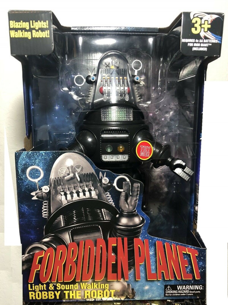 forbidden planet robby the robot walmart