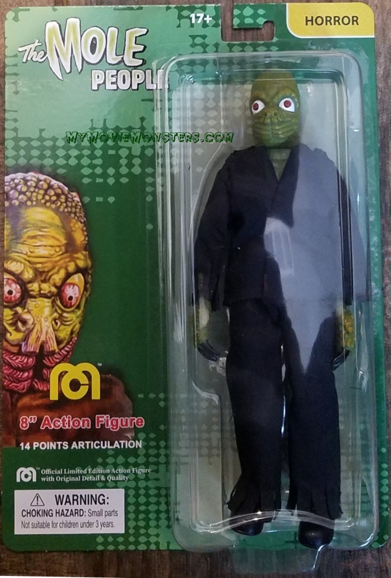 Mego The Mole People Horror Series 8inch action figure