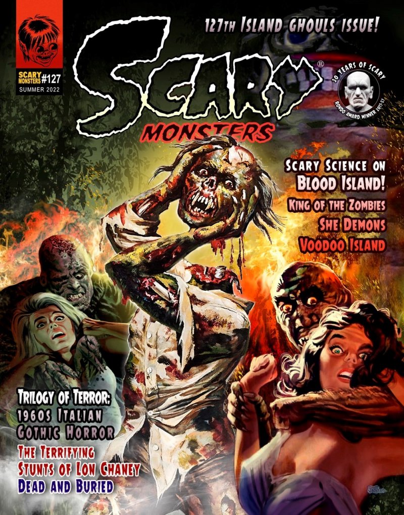 Scary Monsters #127 DRAFTCOVER