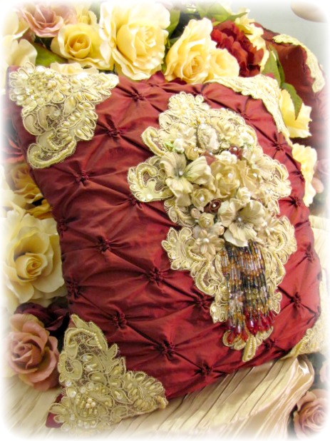 Image 3 of Regency Collection Square Pillow