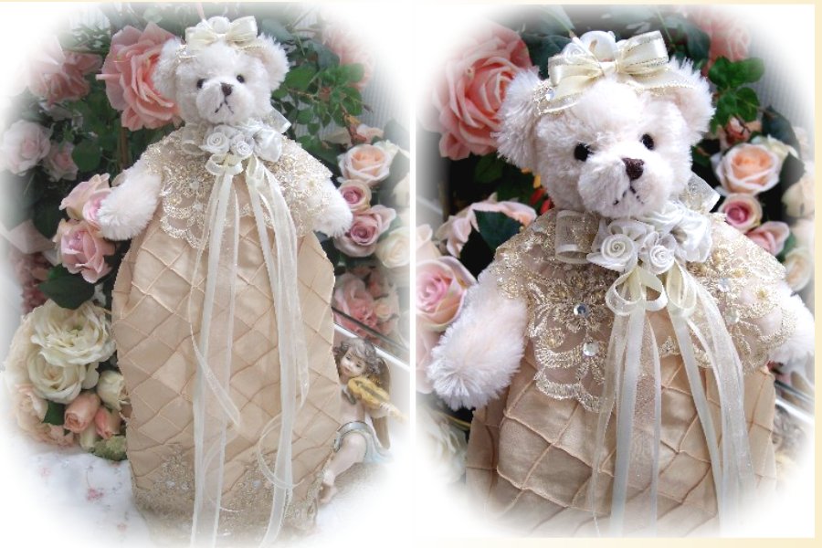 Image 1 of Gilded Opulence Teddy Bear