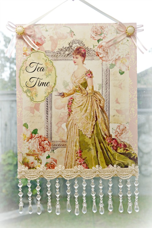 Tea Time Wall Sign