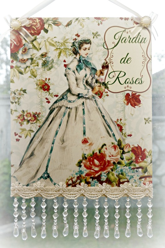 Image 0 of Jardin de Roses Wall sign B