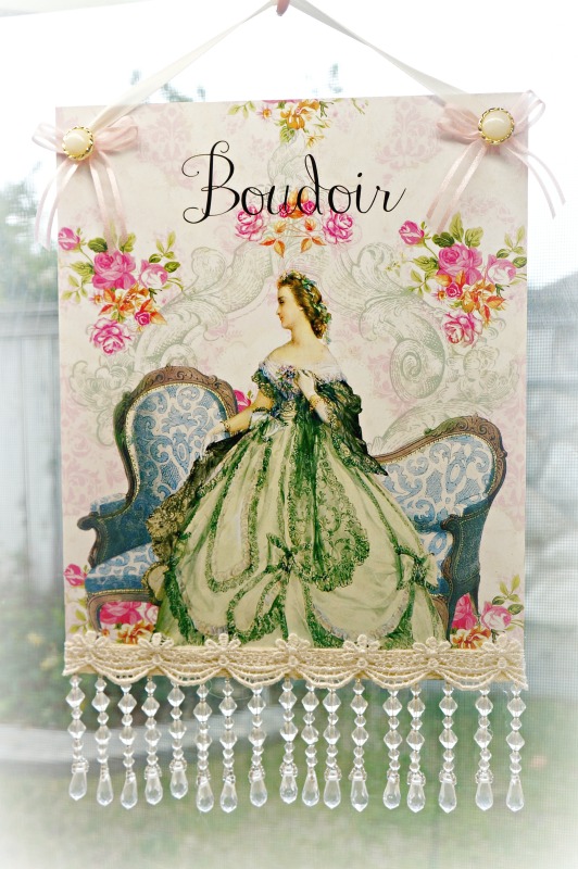 Image 0 of Boudoir Wall Sign B