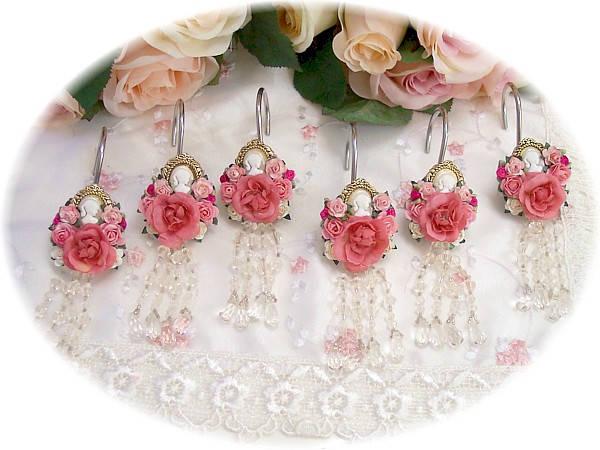 Image 0 of Cameo Shower Curtain Hooks