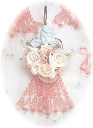 Image 1 of Cherub Shower Curtain Hooks