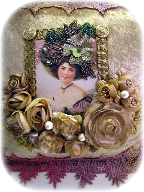 Image 5 of Victorian Splendor Lady Pillow