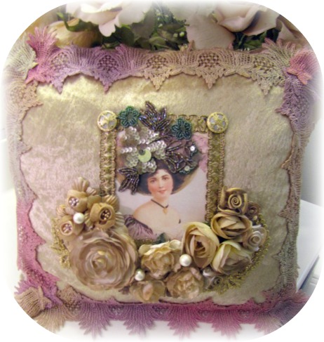 Image 6 of Victorian Splendor Lady Pillow