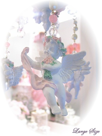 Image 0 of Large Cherub Chandelier Charms