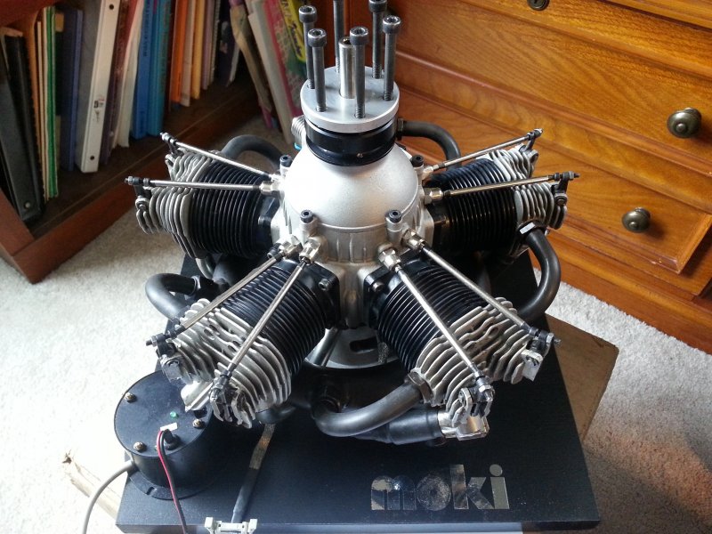 Moki 215Cc 5 Cylinder Radial Engine – FJSV