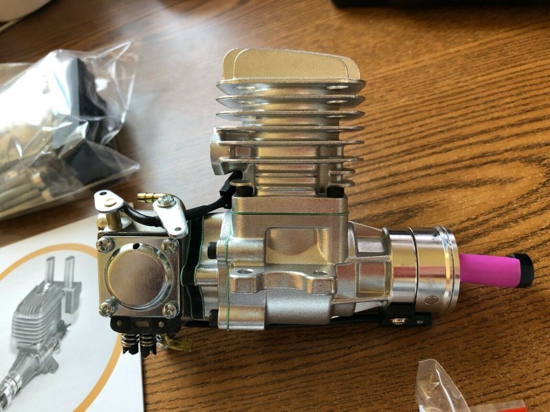 Image 3 of RCGF 10cc rear exhaust Stinger Gas Engine