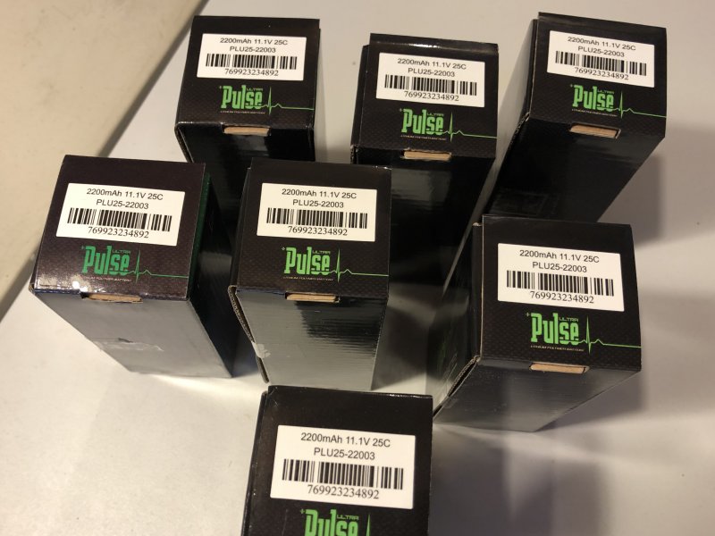 Image 3 of  PULSE 2200mAh 3S 11.1V 25C LiPo Battery 