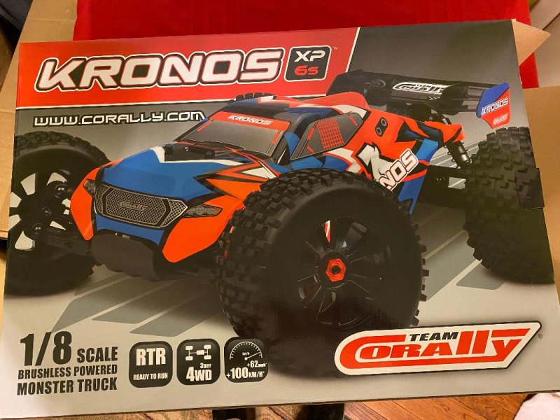 Image 0 of Corally 1/8 Kronos XP 4WD Monster Truck 6S Brushless RTR V2