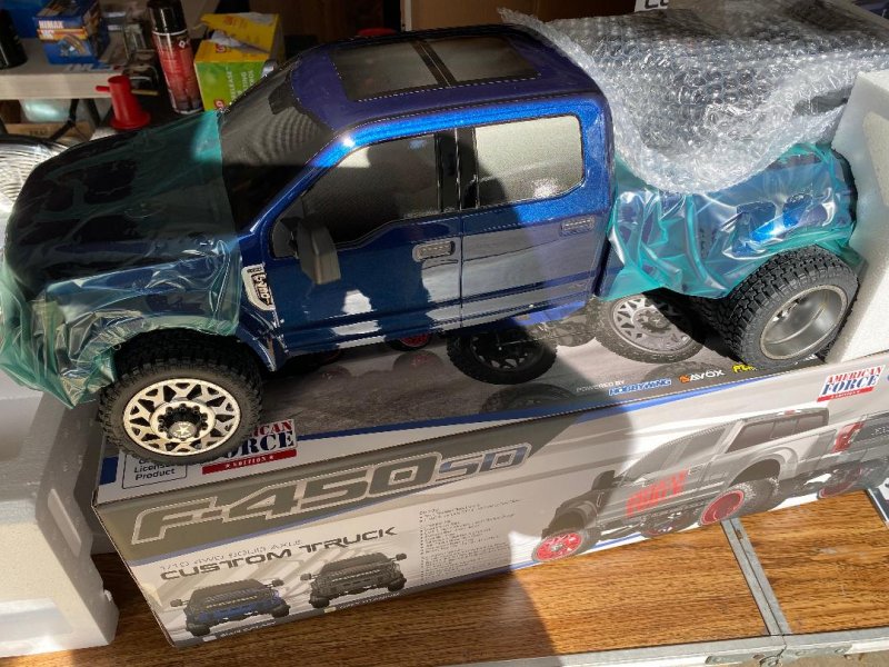 Image 9 of CEN Ford F450 1/10 4WD Solid Axle RTR Truck - Blue