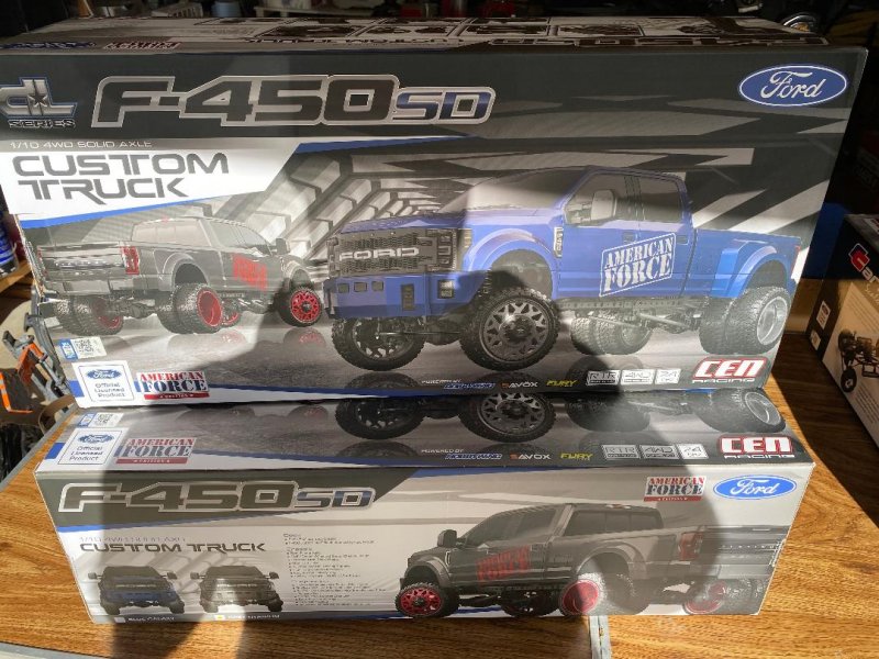 Image 10 of CEN Ford F450 1/10 4WD Solid Axle RTR Truck - Blue