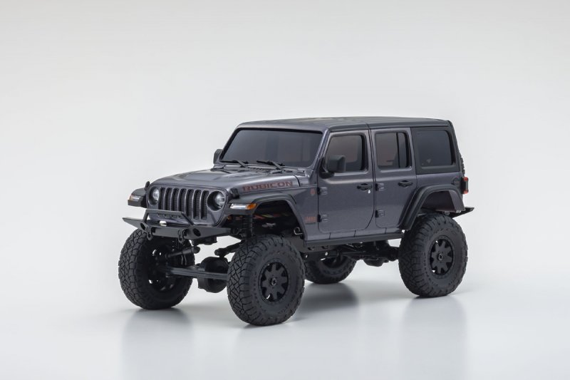 Image 0 of Mini-Z 4x4 Jeep Wrangler Unlimited Rubicon, Granite Crystal Metallic, Readyset