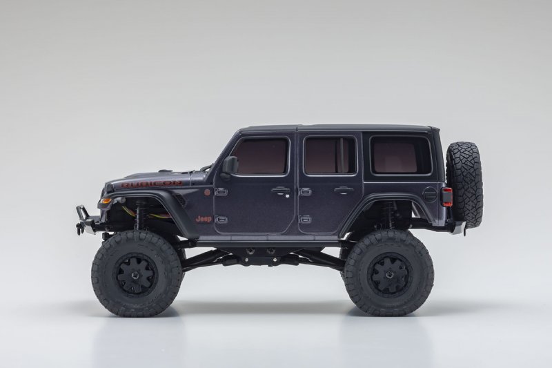 Image 2 of Mini-Z 4x4 Jeep Wrangler Unlimited Rubicon, Granite Crystal Metallic, Readyset