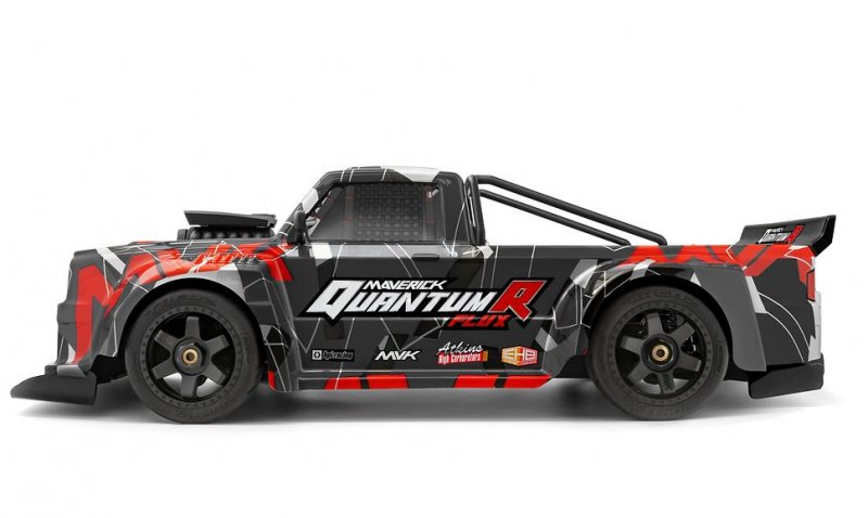 Image 5 of HPI Quantum R Flux 4S 1/8 4WD RTR Race Truck - Grey / Red