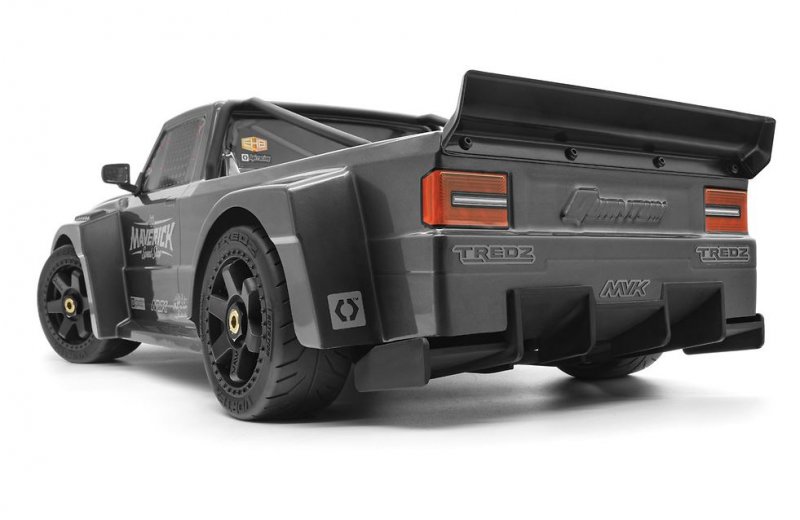 Image 5 of HPI Quantum R Flux 4S 1/8 4WD RTR Race Truck - Grey 